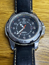 Timex Expedition Shock-Resistant 100m Quartz Date Black Dial Watch
