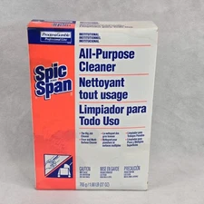 Vtg Spic and Span Professional All Purpose Powder Cleaner P&G Institutional 1999