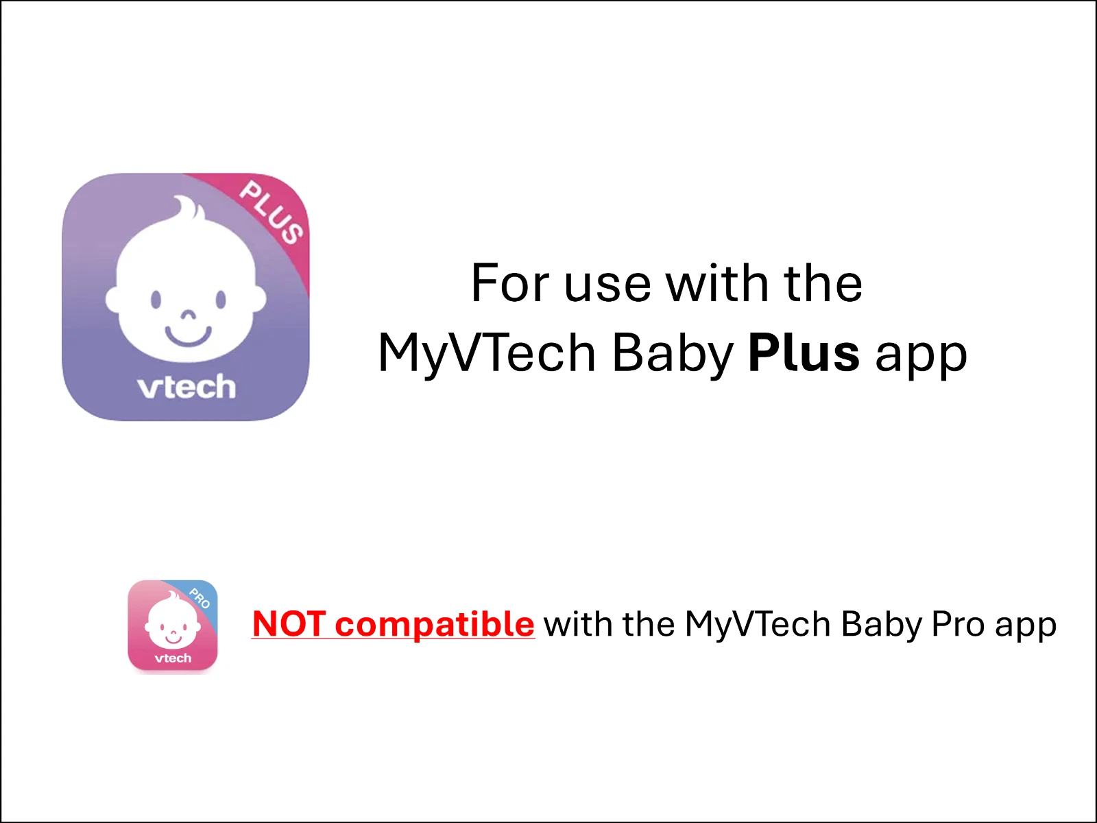 VTech RM5766HD V2 Smart Baby Camera & cable, for MyVTech Baby Plus app. SEE INFO - Picture 2 of 13
