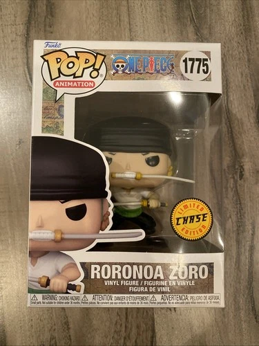 FUNKO POP! ANIMATION ONE PIECE RORONOA ZORO CHASE VINYL FIGURE #1775 PROTECTOR