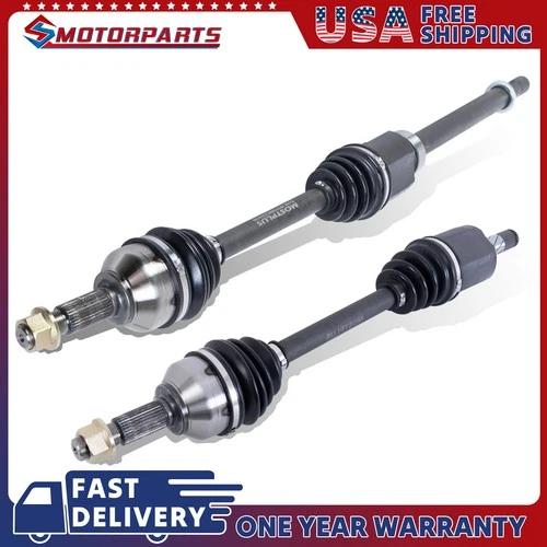 Left & Right Front CV Axle Shaft For 2007-2012 Nissan Altima 2.5L Auto Trans