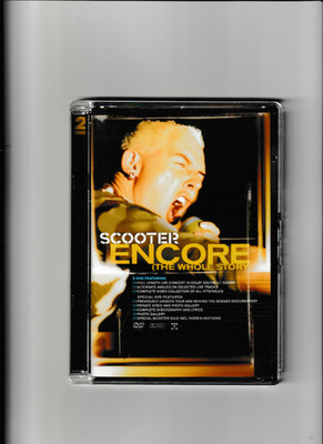 SCOOTER - Encore - 2 DVD !!