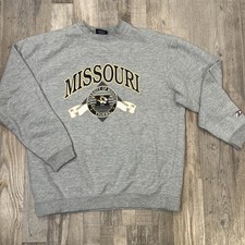 University of Missouri Tigers crewneck sweatshirt pro player size XL Y2K