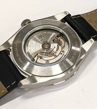Tissot Gentleman Powermatic 80 Silicium Steel Black Leather 40mm Retail $895 NEW 7