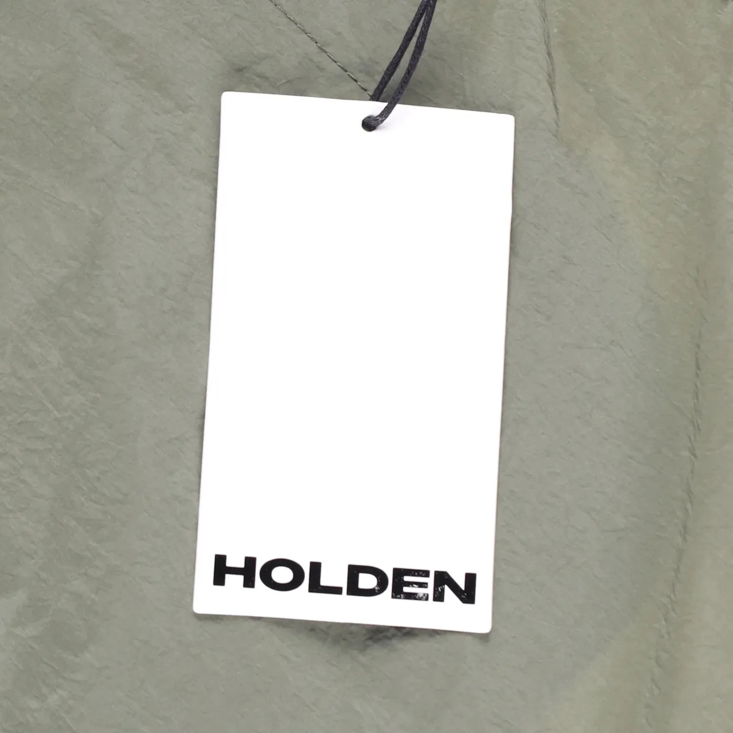 HOLDEN Mens Green Parka Coat Softshell Stand Up Collar Zip Closure M RRP 800 image 10