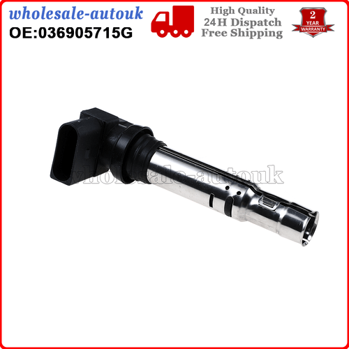 NEW IGNITION COIL FOR VW POLO SEAT IBIZA SKODA FABIA 1.4 TFSI 036905715G - Picture 5 of 8