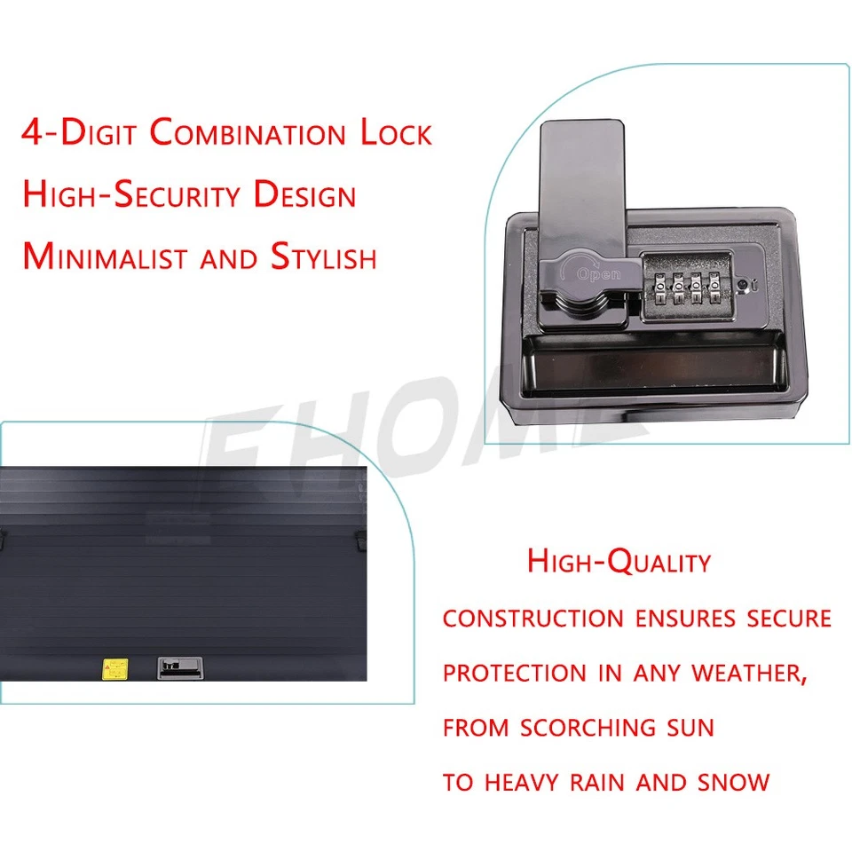 5.8 FT Hard Retractable Truck Bed Cover For Chevy Silverado 1500 14-24 Foto 3 de 4