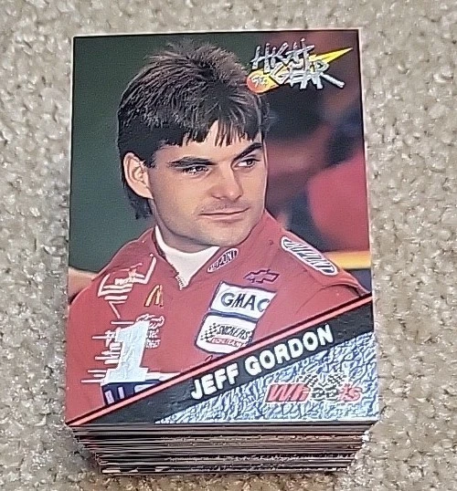 1994 Wheels High Gear Series 2 Silver Day 1 Complete 100 Card Set - Earnhardt's - Image 2 of 3