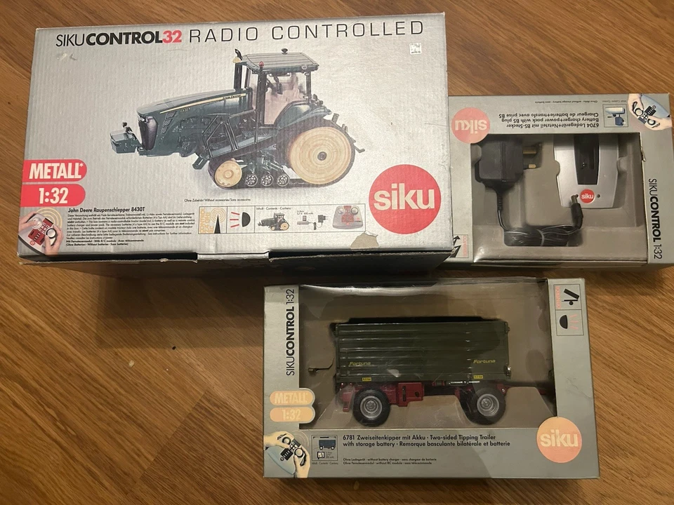 John Deere 8430T Siku Radio Controlled Tractor And Trailer 1:32 Scale - Image 2 of 4