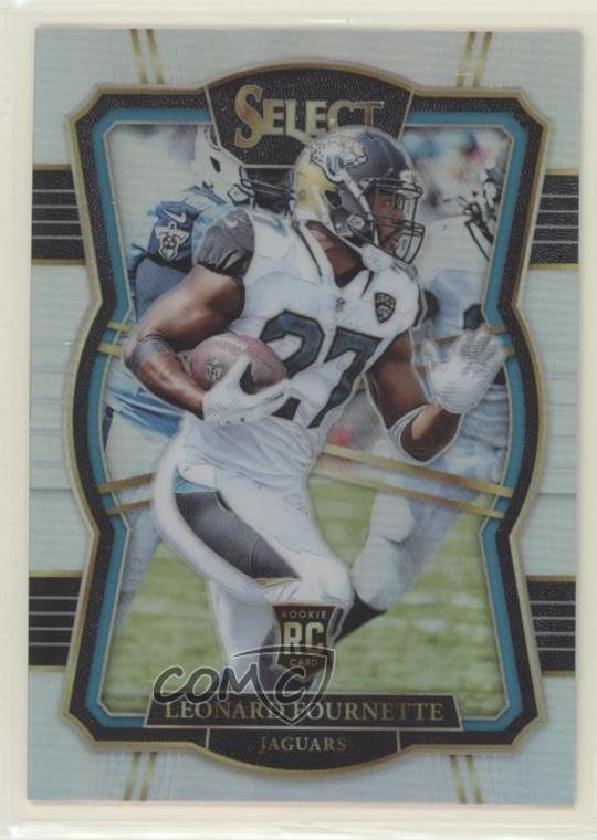 2017 Panini Select Premier Level Silver Prizm Leonard Fournette #117 u6m
