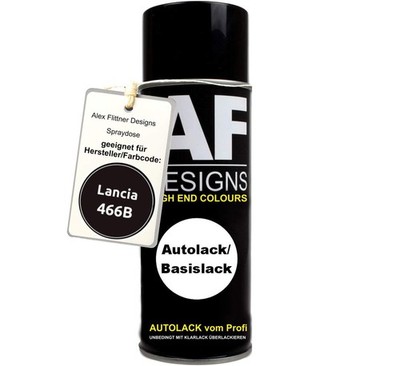 Für Lancia 466B Blu Profondo Metallic Spraydose Basislack Sprühdose 400ml