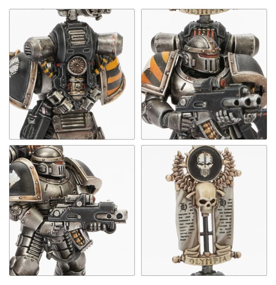 Saturnine Mk2 Legionaries x10 + Accesories Horus Heresy New On Sprue FREE POST - Image 3 of 4