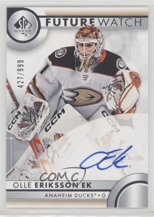 2023-24 SP Authentic Auto Future Watch 427/999 Olle Eriksson Ek #120 Auto av1