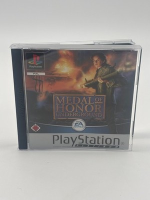 PS1 Sony Playstation 1 - Medal of Honor Underground Platinum - oA/PAL