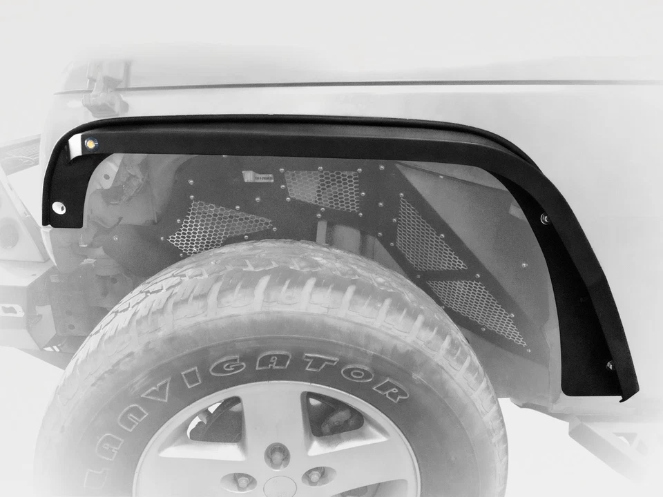Slim Fenders Compatible with Jeep Wrangler JK Foto 3 de 4