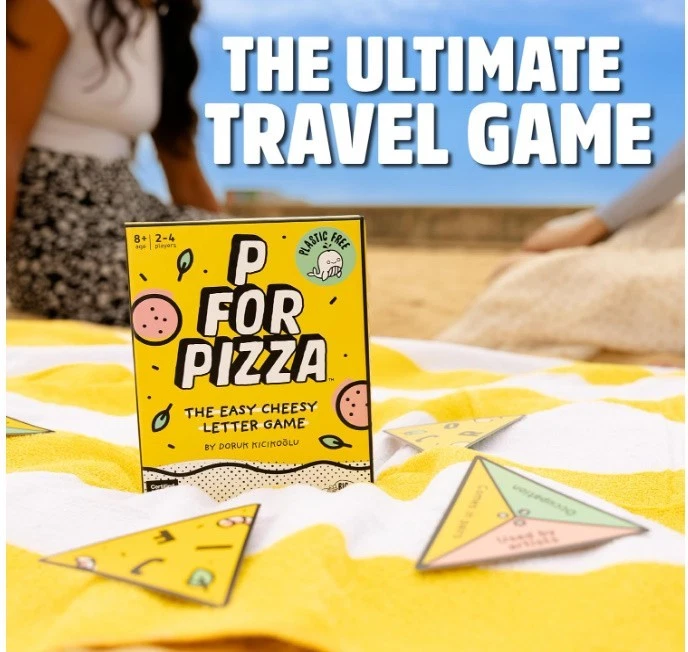 P for Pizza Word Card Game – Travel-Friendly Family Fun - Image 3 of 4