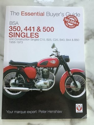 Veloce - BSA 350, 441 & 500 Singles - Essential Buyers Guide - Peter Henshaw