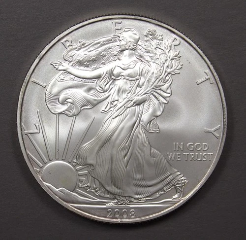 2008 $1 American Silver Eagle - BU