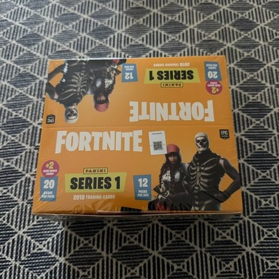 PANINI FORTNITE SERIES 1 TRADING CARDS FAT PACK HOBBY BOX 12 PACKS RARE