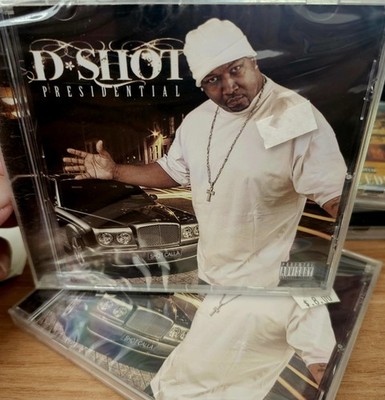 D-Shot Presidential CD E-40 2pac B-Legit  Bay Area Rap  Rare O.O.P CD 