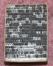10pt Times   Font   ## Adana Letterpress Printing Type ##