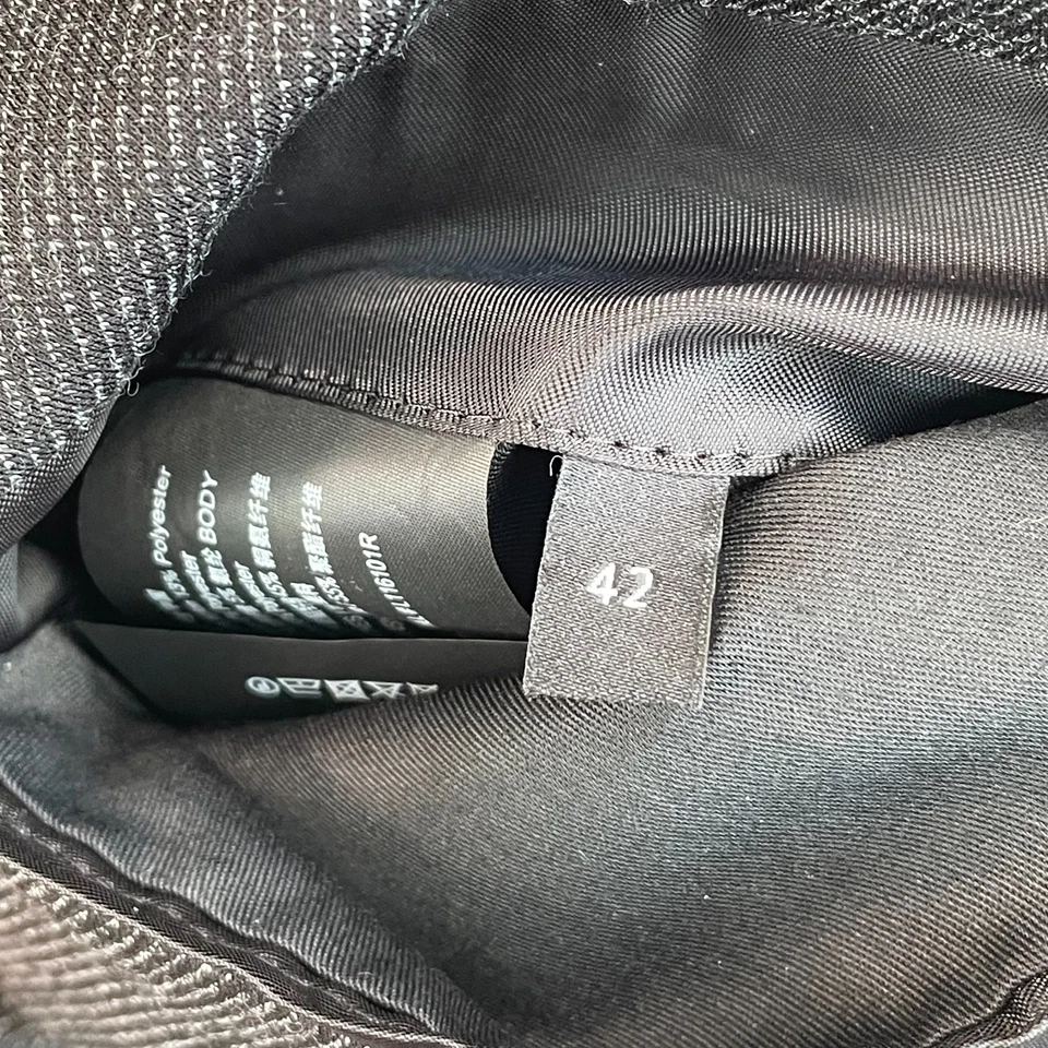 Abrigo Blazer Deportivo Theory Unstructured Hombres 42 Gris Clinton Ponte Sarga Nuevo Sin Etiquetas $595 Foto 4 de 4