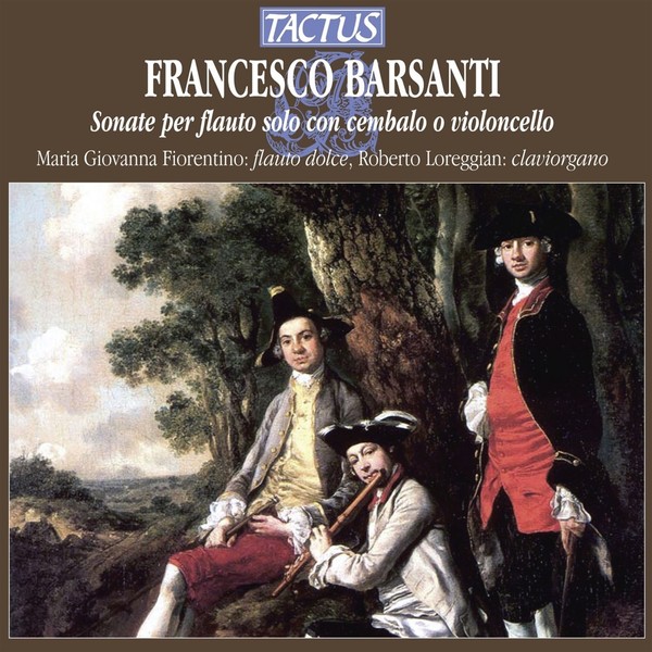 Audio Cd - Francesco Barsanti - Sonate A Flauto Solo Con Cembalo - Tactus -D- N-image