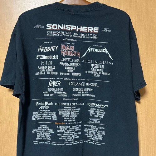 BABYMETAL Sonisphere 2014 t-shirt babymetal