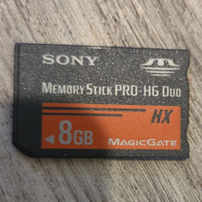 Sony Memory Stick PRO-HG Duo HX 8GB MagicGate Memory Card MPN MS-HX8A