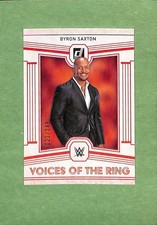 2023 Panini Chronicles WWE Pink #197 Byron Saxton/Voices of the Ring 21/349