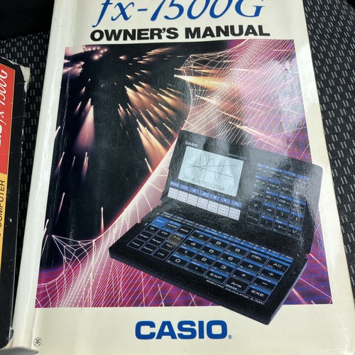 Casio FX-7500g Scientific Graphic Calculator | 1989. At Fault - Picture 10 of 12