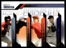 2009 TriStar Prospects Plus Donavan Tate/Matthew Hobgood/Zachary Wheeler/Tyler
