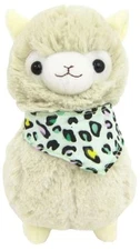 Llama Bandana Alpaca 7" Prime Plush Khaki