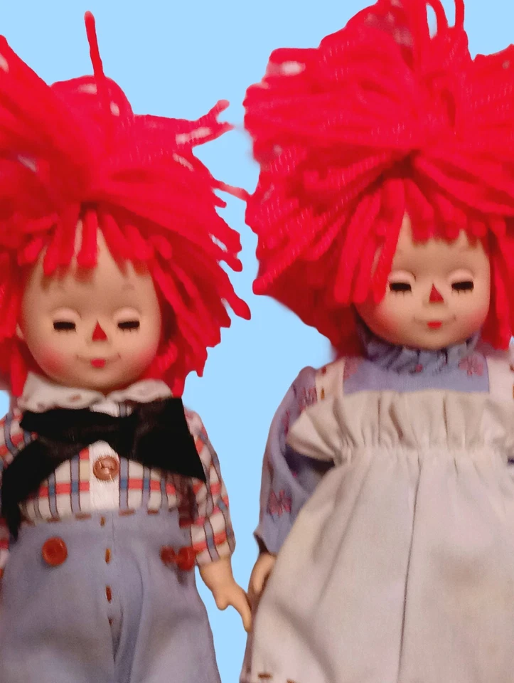 Madame Alexander Raggedy Ann and Andy Collectible Dolls #47745 - Image 3 of 4