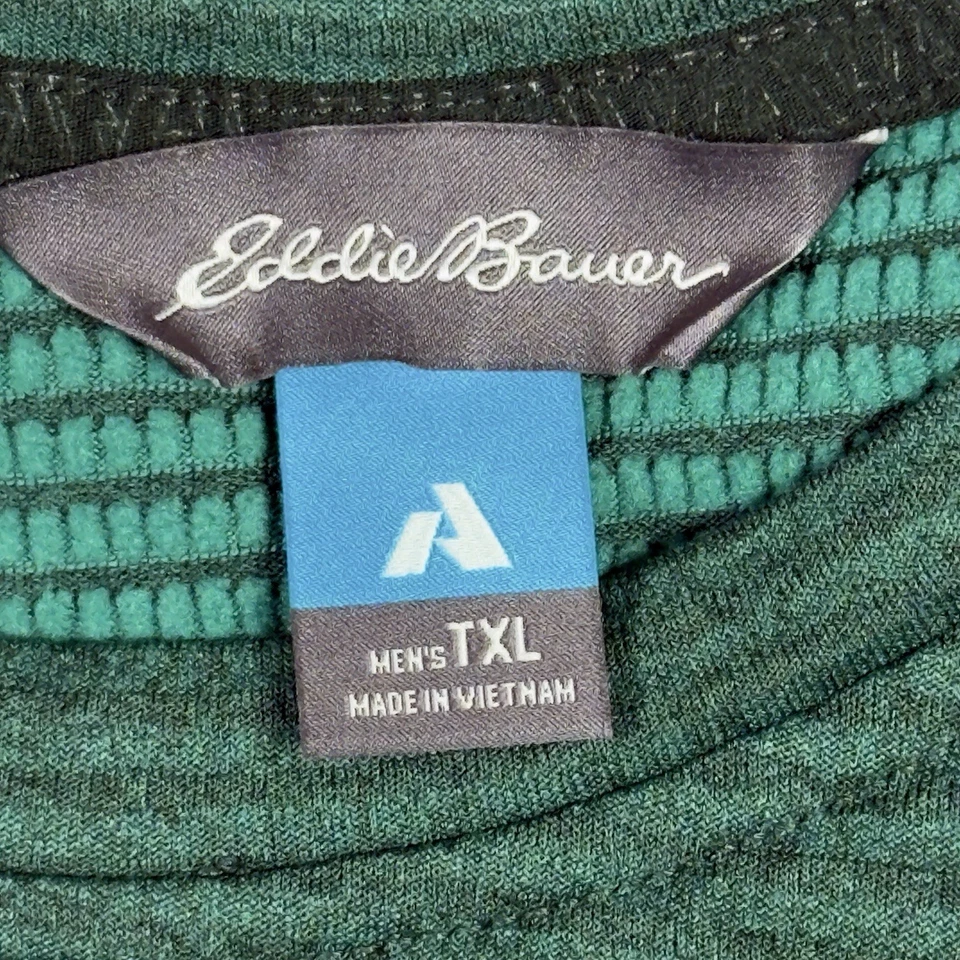 Eddie Bauer First Ascent Shirt Mens XLT Green Gray 2 Pack High Route Grid Air - Image 4 of 4