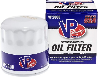 VP Racing VP2808 20,000 Mile Premium Full Synthetic Oil Filter