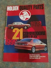 Holden Quality Parts Classic Publication 1999 Lots of Interesting Articles Rare