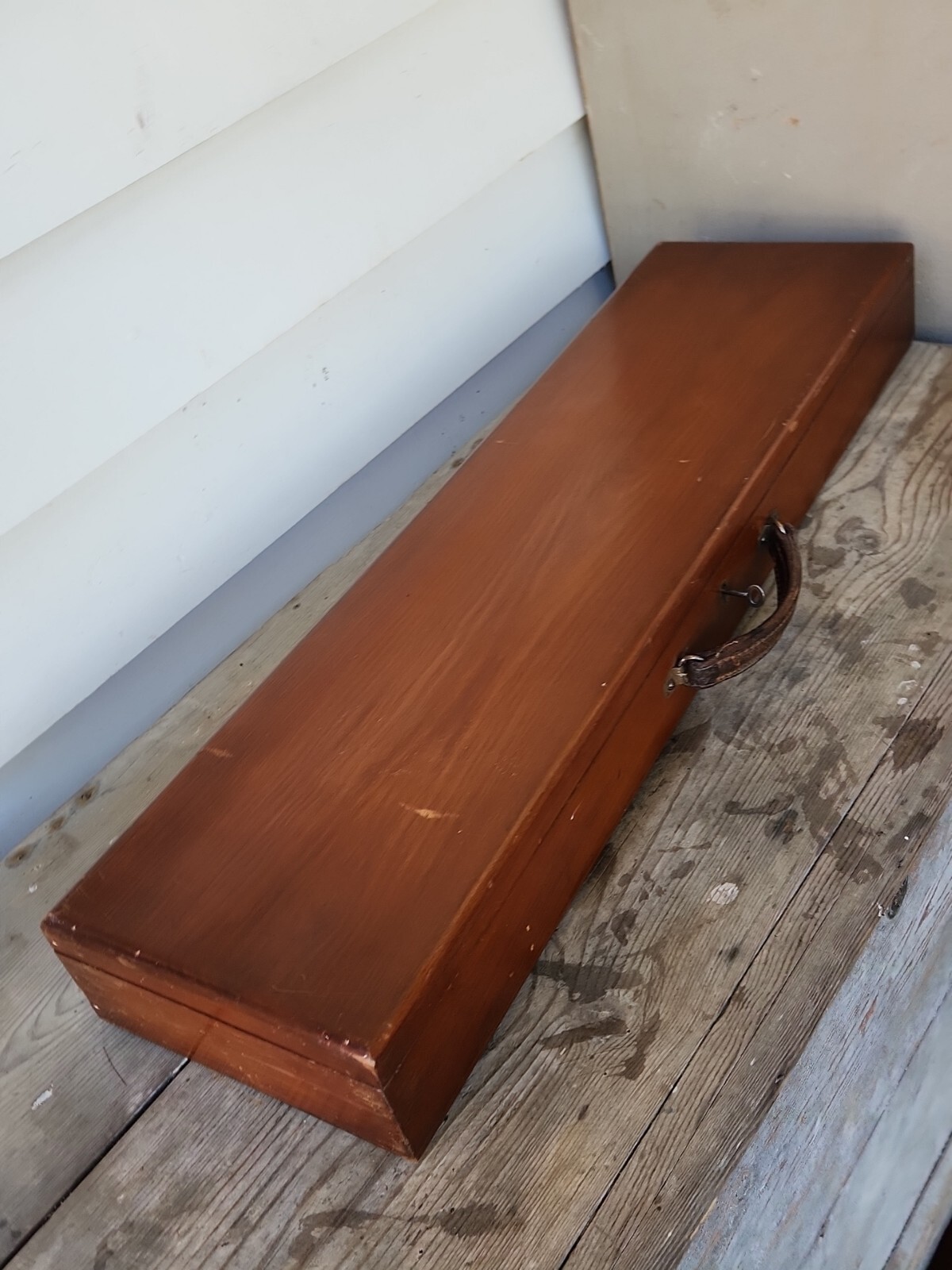 Antique Wooden Gun Case. eBay