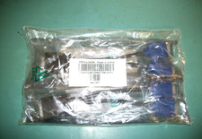 DELL DP/N 0J9256 Dual DVI-to-VGA / Dual VGA-to-DVI Y Splitter Cable Kit NEW