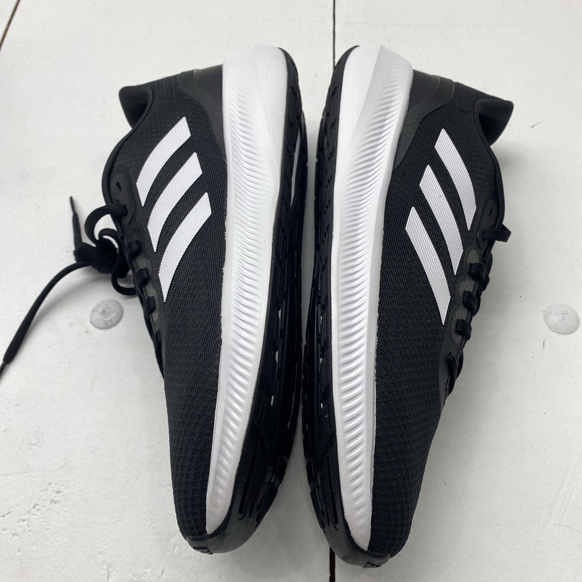 adidas HQ3790 Run Falcon 3.0 Black White Black Mens Size  display picture 1
