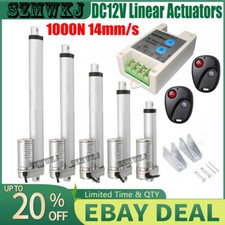 12V DC 14mm/s 200-450mm Stroke 1000N Electric Linear Actuator Motor Auto TV lift