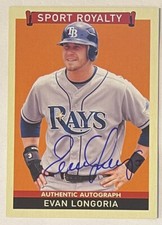 2009 Upper Deck Goudey Evan Longoria #EL SSP Auto