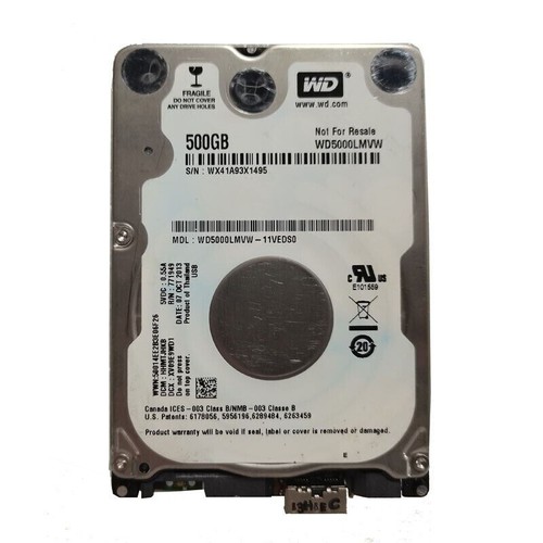 Western Digital 500GB WD5000LMVW-11VEDS0 USB 3.0 Portable External Hard Drive - 第 1/3 張圖片