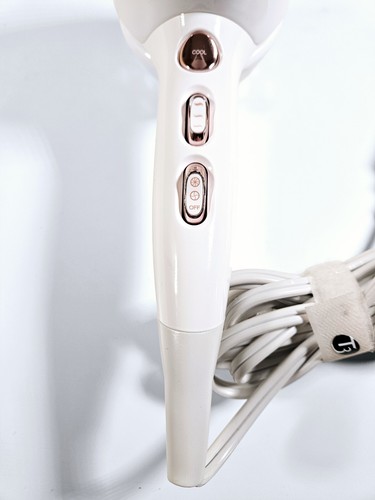 T3 73835 Featherweight 2 Professional Salon Electric Hair Dryer - White & Gold - Picture 4 of 9