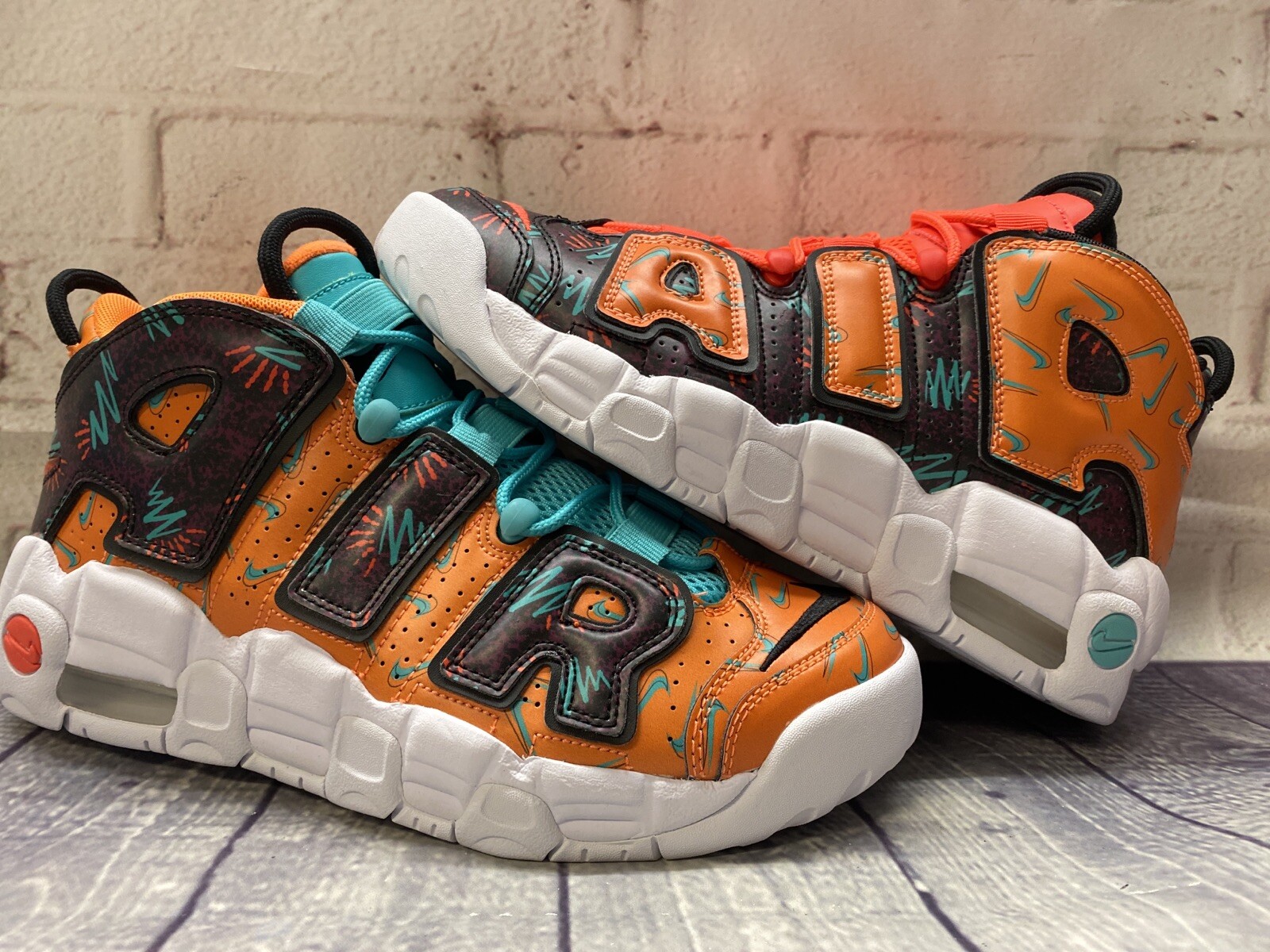 nike uptempo size 5