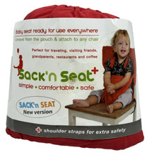 Sack'n Seat Portable Fabric Baby Seat Cover With Straps Baby safety 6-30 Months
