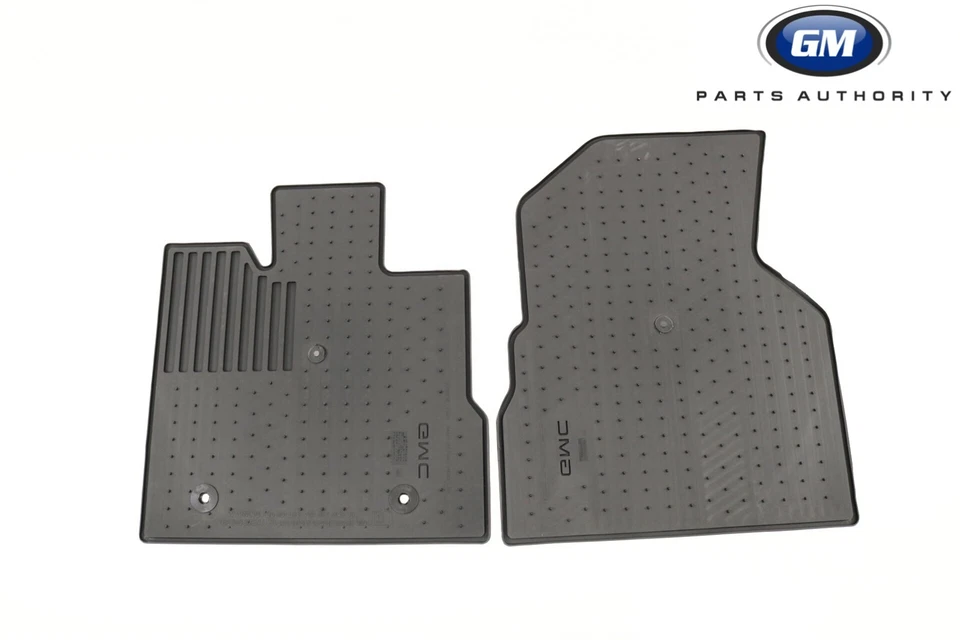 GMC Terrain 2010-2017 paquete de alfombrillas delanteras y traseras premium para todo tipo de clima negras OEM Foto 2 de 4