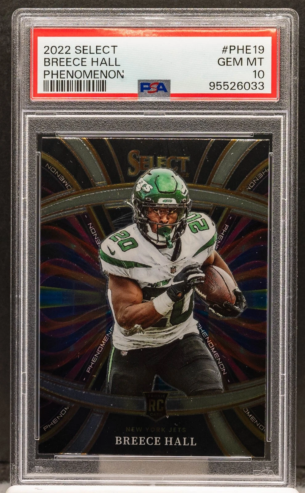 Breece Hall Panini Select Phenomenon #PHE19 Base