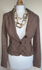 American Eagle Outfitters Vintage Retro Check Jacket Size S/p