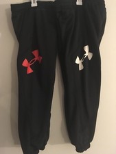NEW Lot Of 2 Pair Under Armour Storm Armour Fleece Jogger Pants Boys SMALL